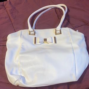 White LULU bag